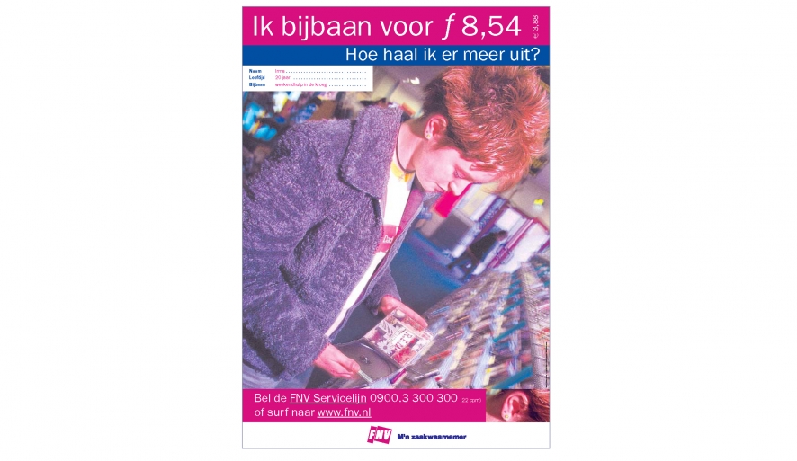 Ik bijbaan voor 8,54