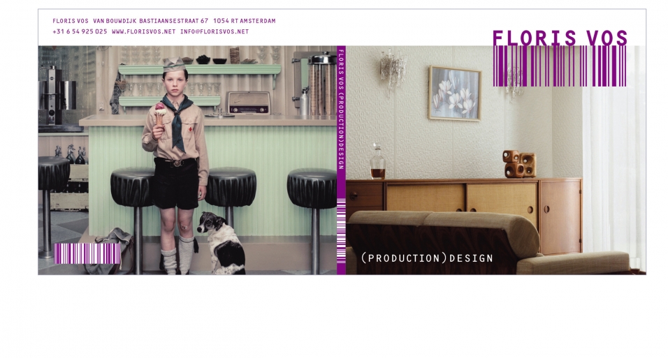 Dvd hoes show reel, foto Erwin Olaf