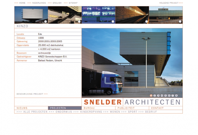 Projecten, Kinzo