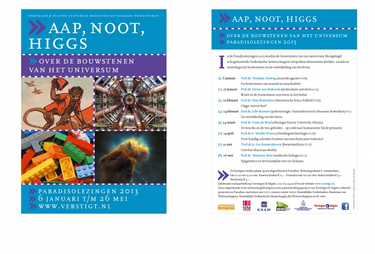 Aap, noot, Higgs, 2013