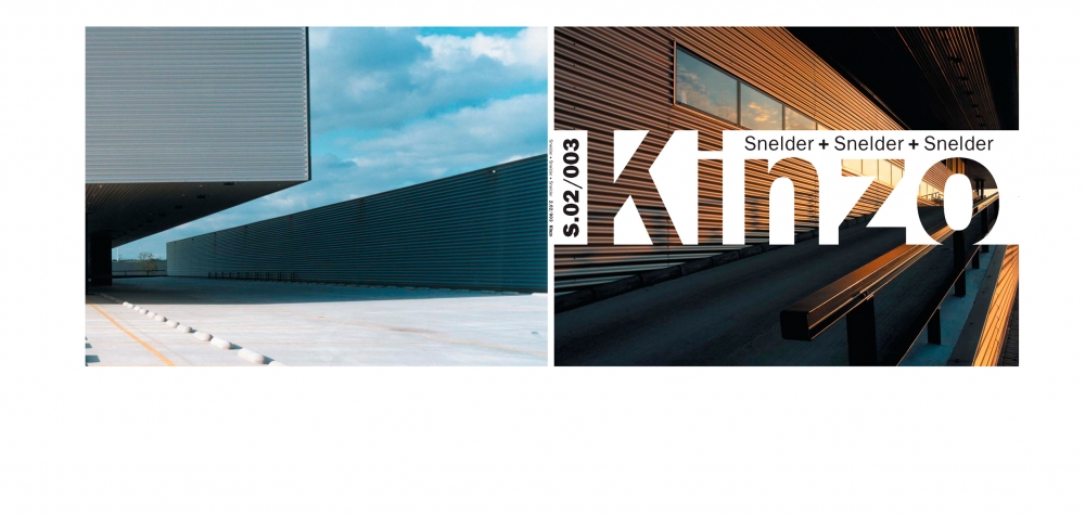 S.02/003, Kinzo, Snelder architecten, omslag