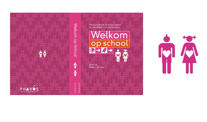 Omslag docentenboek, projectlogo